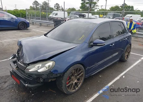 2012 Volkswagen Gti 4-Door z USA, uszkodzony, nr VIN WVWHV7AJ7CW271675